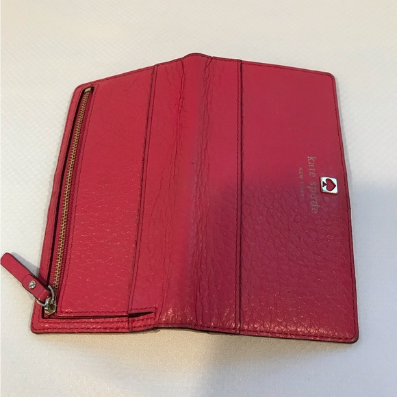 Kate Spade Pink Wallet - Picture 3 of 8